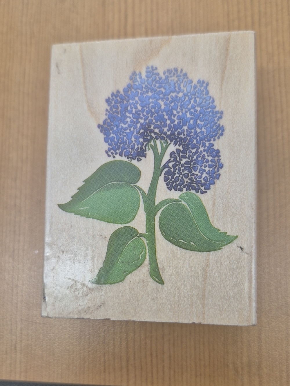 Floral Hydrangea Rubber Stamp By All Night Media